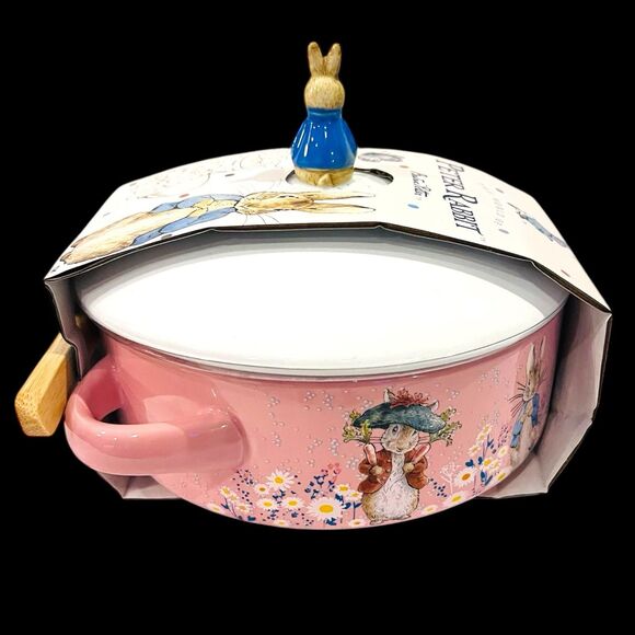 Peter Rabbit Bunny Easter Mini Brie Bake & Serve Set With Spreader - Picture 3 of 9